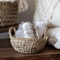 Natural Seagrass Bowl - Foreside Home & Garden -Home Decoration Store GUEST d3eecf95 e94a 4aa6 a02f 484a2bc51c79