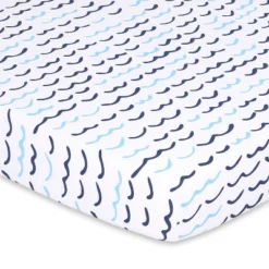 The Peanutshell Mini Crib Sheet Set - 3 Pack - Multiuse For Pack & Play, Playard, Playpen, Mini Crib - Nautical Whale -Home Decoration Store GUEST d43e6acf 23ee 4325 9b4a 16150c3634c5