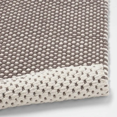 20"x32" Reversible Dot Bath Rug - Threshold™ 3 20"x32" Reversible Dot Bath Rug - Threshold™ - Image 3