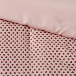Strawberry Print Reversible Microfiber Comforter & Sheet Set Light Pink - Room Essentials™ -Home Decoration Store GUEST d7f522a7 3359 48e7 9f0b b954a45a3de0