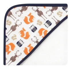 Hudson Baby Infant Boy Cotton Rich Hooded Towels, Blue Moose, One Size 6 Hudson Baby Infant Boy Cotton Rich Hooded Towels, Blue Moose, One Size -Home Decoration Store GUEST d90ecca0 fbcc 448d 8a30 145f048000e1