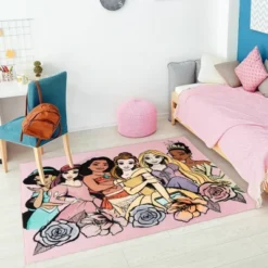 Disney Princess 40" X 54" Princess Elevated Rug -Home Decoration Store GUEST d94873cc 589a 46c5 8dfc 6e121ae4b156