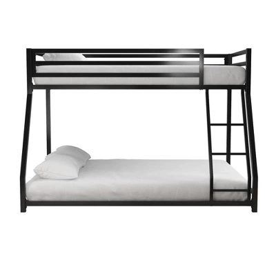 Twin/Full Max Metal Bunk Bed Black - Room & Joy 5 Twin/Full Max Metal Bunk Bed Black - Room & Joy - Image 5