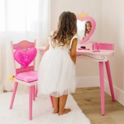Princess Vanity Table And Chair Set - WildKin -Home Decoration Store GUEST dabd872e 2dfd 4f68 8dcb c29a800ce6f6