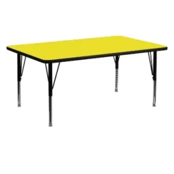 Flash Furniture 24''W X 60''L Rectangular HP Laminate Activity Table - Height Adjustable Short Legs 6 Flash Furniture 24''W X 60''L Rectangular HP Laminate Activity Table - Height Adjustable Short Legs -Home Decoration Store GUEST dae3a13f e56f 4f41 af66 9736c72f6cfa 1