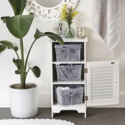 Design Imports Set Of 3 S Antique White Chicken Wire French Gingham Check Liner Baskets Blue/White 10 Design Imports Set Of 3 S Antique White Chicken Wire French Gingham Check Liner Baskets Blue/White -Home Decoration Store GUEST daf0b654 e5ca 444f a2af c5a7bb9f66a5