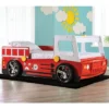 Twin Kamphora Fire Truck Engine Youth Bed - Red - MiBasics