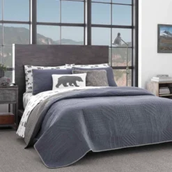 Hidden Lake Reversible Quilt Set Blue - Eddie Bauer -Home Decoration Store GUEST dcd29cad 8ac6 44c7 b323 a29af8b0b367