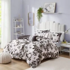 Hannah Floral Print Comforter Set 21 Hannah Floral Print Comforter Set -Home Decoration Store GUEST dd0e0146 81d5 4fdf b746 368850b9e28b