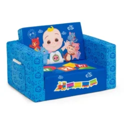 Delta Children Kids' CoComelon Cozee 2-in-1 Convertible Flip-Out Chair -Home Decoration Store GUEST dd50cb70 8de8 4c0c bbb9 0a2cd96f046b