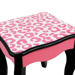 Fashion Leopard Prints Gisele Play Wooden Vanity Set Pink / Black - Teamson Kids 15 Fashion Leopard Prints Gisele Play Wooden Vanity Set Pink / Black - Teamson Kids -Home Decoration Store GUEST dfa43ade 0f84 44ad bba6 3fabb6c32e9f