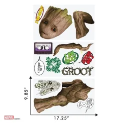 Groot Wall Decal - Decalcomania -Home Decoration Store GUEST e2a36a59 a258 4b5a a37f c60135a26681