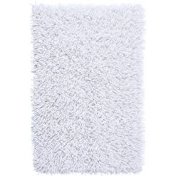Chenille Shaggy 220 GSF Non Skid Back Bath Rug 21in X 34in By Knightsbridge