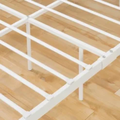 Twin Country Poetry Complete Metal Platform Bed White - South Shore -Home Decoration Store GUEST e410e046 848d 4643 9ff6 48ffc6cccd54