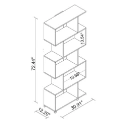 Petrolina Z-Shelf - Manhattan Comfort 18 Petrolina Z-Shelf - Manhattan Comfort -Home Decoration Store GUEST e4743fdd 58c0 4481 836c 36b08729e93a