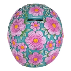 Northlight 7.75" Blue And Pink Day Of The Dead Skull Coin Bank -Home Decoration Store GUEST e5bb1e50 2d18 41d6 9411 90e712ab6f11
