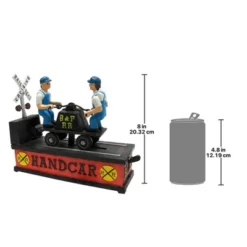 Design Toscano Railroad Handcar Collectors' Die Cast Iron Mechanical Coin Bank 7 Design Toscano Railroad Handcar Collectors' Die Cast Iron Mechanical Coin Bank -Home Decoration Store GUEST e96e9e39 82cf 4c76 809a 6b4a9ee6cf39