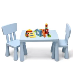 Costway Kids Table & 2 Chairs Set Toddler Activity Play Dining Study Desk Baby Gift -Home Decoration Store GUEST ea5272b5 93cf 4c1d 9023 6537f611fbb6