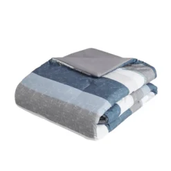 Madison Park Ryder Comforter Set With Bed Sheets Blue/Gray -Home Decoration Store GUEST ede04cf4 09d4 4c8f 8a90 4809ce678a98
