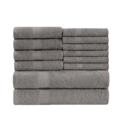 Absorbent Eco-Friendly Cotton Assorted 12-Piece Bath, Hand, Face Towel Set By Blue Nile Mills 23 Absorbent Eco-Friendly Cotton Assorted 12-Piece Bath, Hand, Face Towel Set By Blue Nile Mills -Home Decoration Store GUEST edfd07a2 08b1 4c13 acd9 f7d0027ad204