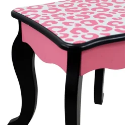 Fashion Leopard Prints Gisele Play Wooden Vanity Set Pink / Black - Teamson Kids 16 Fashion Leopard Prints Gisele Play Wooden Vanity Set Pink / Black - Teamson Kids -Home Decoration Store GUEST f050d564 4cd2 4618 9bbe dede3daf9263