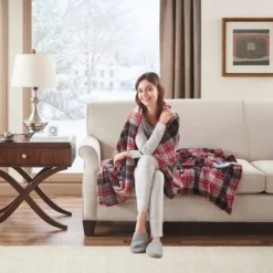 60" X 70" Oversized Electric Plush Throw Blanket -Home Decoration Store GUEST f0e20fd8 3b0a 4fdd b4e8 1c689412b09f