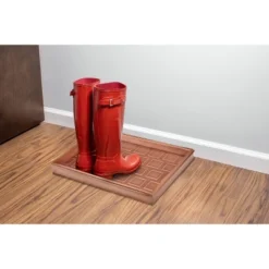 Good Directions 4103VB 20" Steel Multi-Purpose Boot Tray - Silver -Home Decoration Store GUEST f0e9aeef b365 4fc2 8433 34403a253690