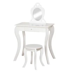 Alyssa Kids' Vanity Set White - Buylateral -Home Decoration Store GUEST f178baeb d980 4f2d a927 7c877c94ad36