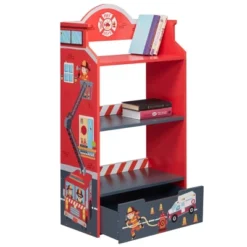 Little Firefighter Bookshelf - Fantasy Fields By Teamson Kids -Home Decoration Store GUEST f1f60579 85dd 46ee bfd6 175780b51d4c