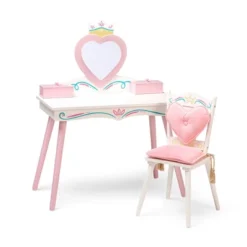 Princess Vanity Table And Chair Set - WildKin -Home Decoration Store GUEST f267f55f 6f5e 4a4f abdb 93b8d43fadc4