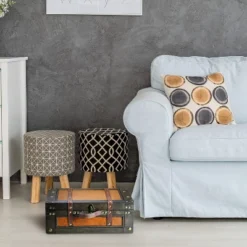 Brynnberg 15"x10.6"x5.5" Wooden Durable Treasure Chest Storage Box -Home Decoration Store GUEST f4e7f010 9def 46eb a88e 03cd2b7d7554