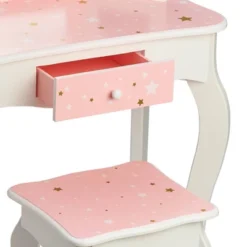 Fashion Twinkle Star Gisele Play Vanity Set Pink/White - Teamson Kids -Home Decoration Store GUEST f58c1b30 f436 4e61 b736 b5e4d7b7c044