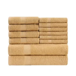 Absorbent Eco-Friendly Cotton Assorted 12-Piece Bath, Hand, Face Towel Set By Blue Nile Mills 26 Absorbent Eco-Friendly Cotton Assorted 12-Piece Bath, Hand, Face Towel Set By Blue Nile Mills -Home Decoration Store GUEST f73a082a d6b8 4aa4 bbda 600b5541d539