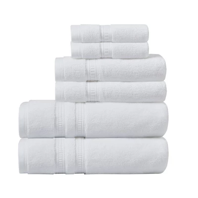 6pc Plume Cotton Feather Touch Antimicrobial Bath Towel Set - Beautyrest 11 6pc Plume Cotton Feather Touch Antimicrobial Bath Towel Set - Beautyrest - Image 11