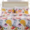 Watercolor Dream Reversible Sham King 20" X 36" Multicolor By Greenland Home Fashion