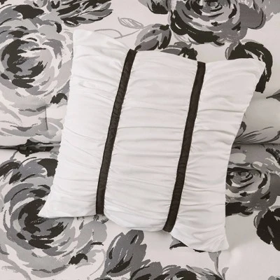 Hannah Floral Print Comforter Set 3 Hannah Floral Print Comforter Set - Image 3