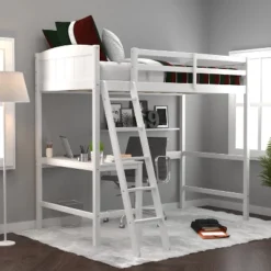 Twin Alexis Wood Arch Loft Bed With Desk - Hillsdale Furniture -Home Decoration Store GUEST f98f3bb8 aceb 4a97 bc70 71d1fe4176d5