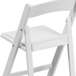 Flash Furniture Kids Folding Chairs With Padded Seats | Set Of 2 White Resin Folding Chair With Vinyl Padded Seat For Kids -Home Decoration Store GUEST fc157337 1ec5 4f84 8d1a ec6c6ca06a4e