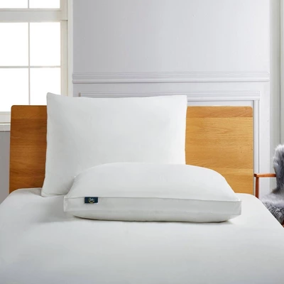 Feather & Down Fiber Side Sleeper Bed Pillow - Serta 2 Feather & Down Fiber Side Sleeper Bed Pillow - Serta - Image 2