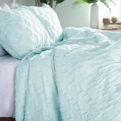 Southshore Fine Living Delta Clipped Jacquard Ultra-soft Duvet Cover Set With Shams 7 Southshore Fine Living Delta Clipped Jacquard Ultra-soft Duvet Cover Set With Shams -Home Decoration Store GUEST fe514555 91a2 4c84 a241 338e03898b67