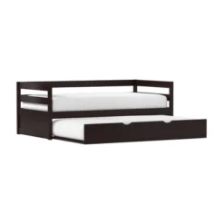 Twin Kids' Caspian Daybed With Trundle Chocolate - Hillsdale Furniture -Home Decoration Store GUEST ff5bb478 9e8a 45e9 964b 548579de390d