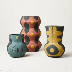 Small Geo Pattern Vase Yellow - Opalhouse™ Designed With Jungalow™ -Home Decoration Store GUEST ffdfb76e 4af7 4a2f bf54 eb82c22ddd07